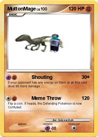 Pokemon MuttonMage