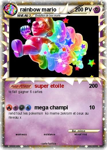 Pokemon rainbow mario