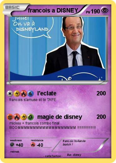 Pokemon francois a DISNEY