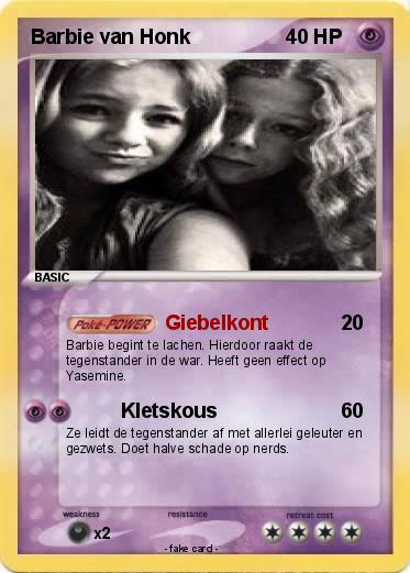 Pokemon Barbie van Honk