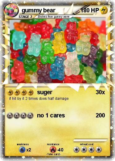 Pokemon gummy bear