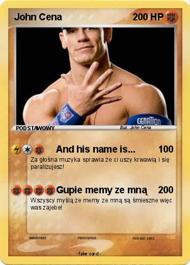 Pokemon John Cena