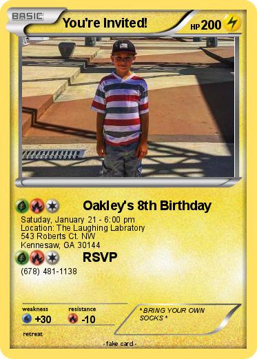 Pokemon You're Invited!