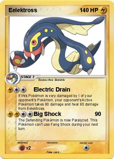 Pokemon Eelektross