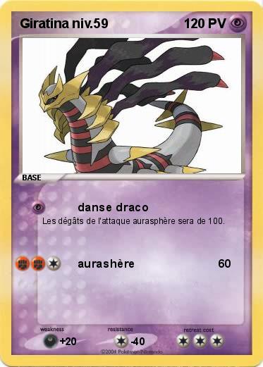 Pokemon Giratina niv.59