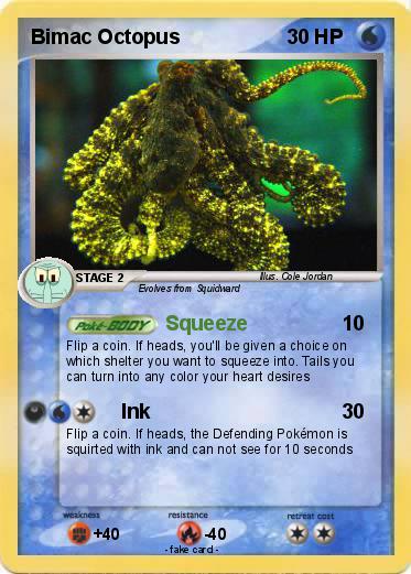 Pokemon Bimac Octopus