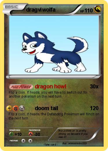 Pokemon dragviwolfa