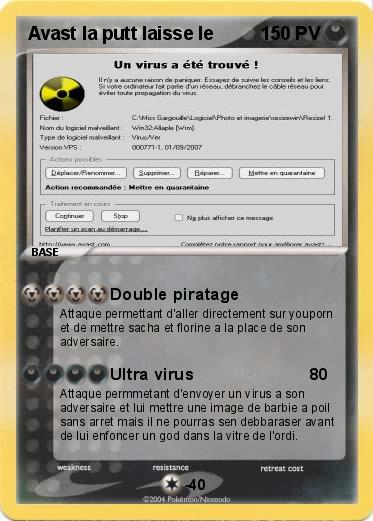 Pokemon Avast la putt laisse le