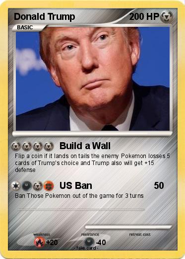 Pokemon Donald Trump