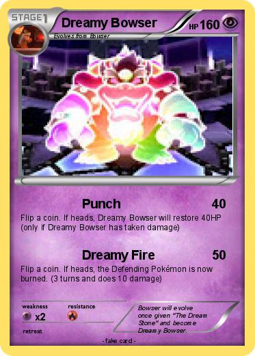 Pokemon Dreamy Bowser
