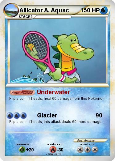 Pokemon Allicator A. Aquac