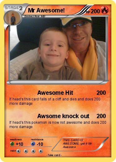 Pokemon Mr Awesome!