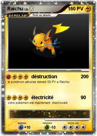 Pokemon Raichu