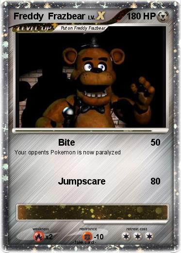 Pokemon Freddy  Frazbear