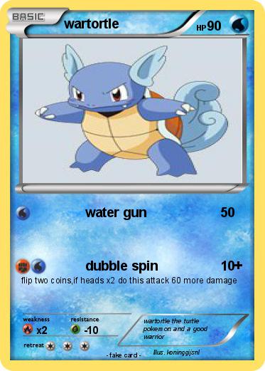 Pokemon wartortle