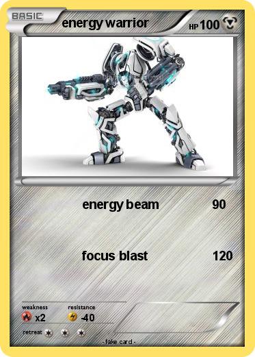 Pokemon energy warrior