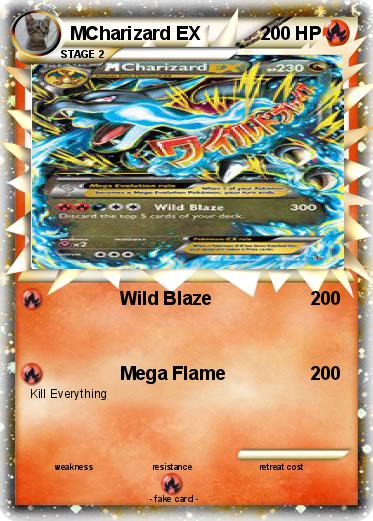 Pokemon MCharizard EX