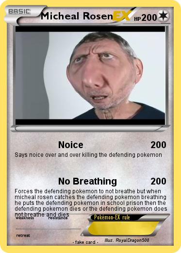 Pokemon Micheal Rosen