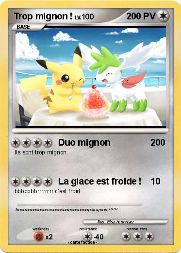 Pokemon Trop mignon !