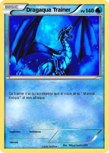 Pokemon Dragaqua Trainer