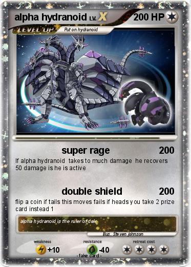 Pokemon alpha hydranoid