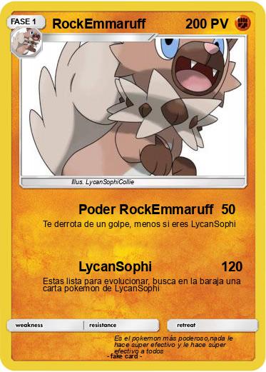 Pokemon RockEmmaruff