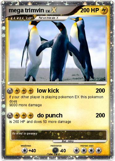 Pokemon mega trimvin
