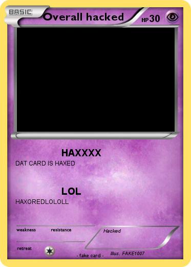 Pokemon Overall hacked