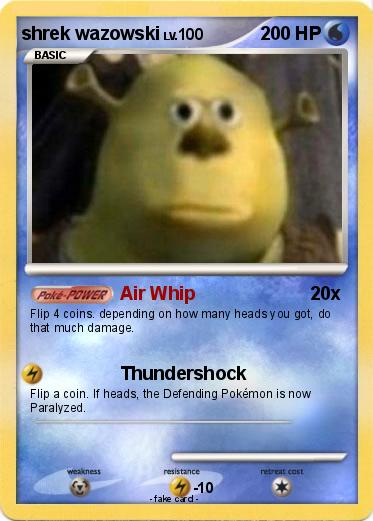 Pokemon shrek wazowski