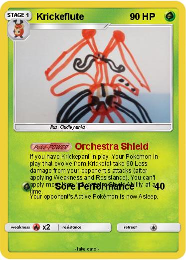 Pokemon Krickeflute