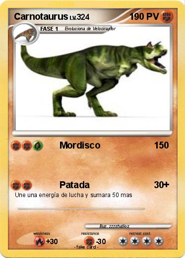 Pokemon Carnotaurus