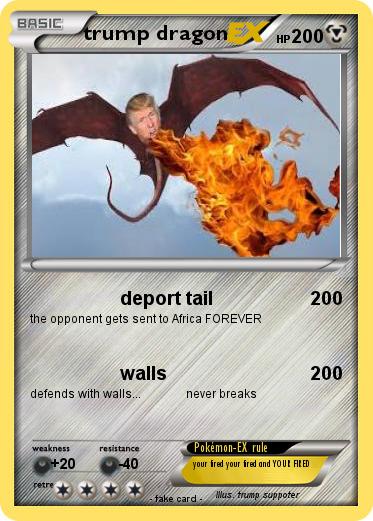 Pokemon trump dragon