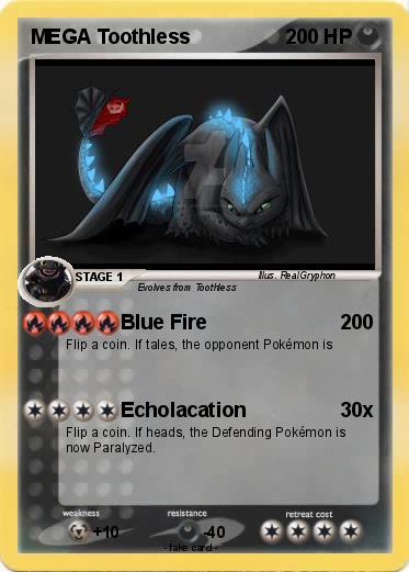 Pokemon MEGA Toothless