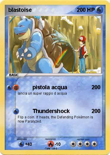 Pokemon blastoise