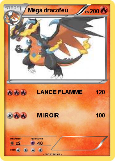 Pokemon Méga dracofeu