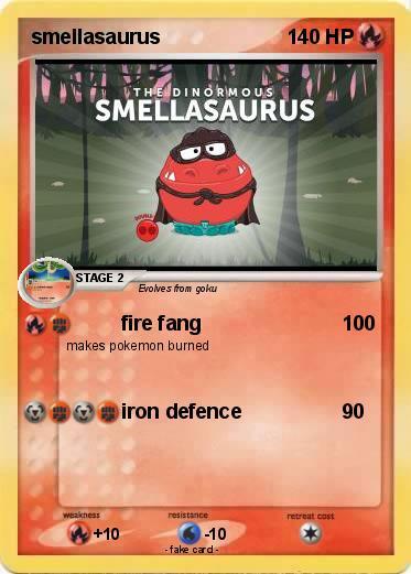 Pokemon smellasaurus