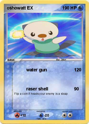 Pokemon oshowatt EX