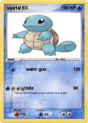 Pokemon sqartal EX