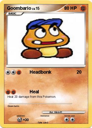 Pokemon Goombario