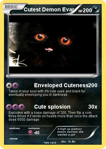 Pokemon Cutest Demon Evar