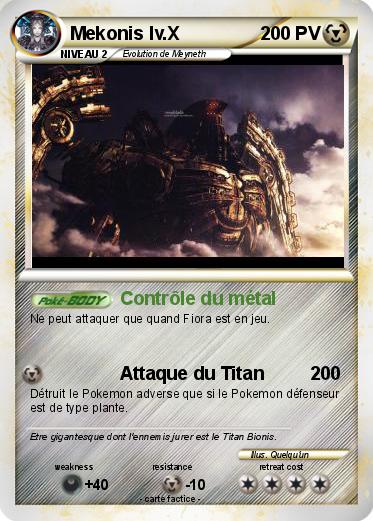 Pokemon Mekonis lv.X