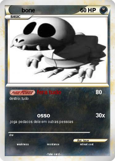 Pokemon bone