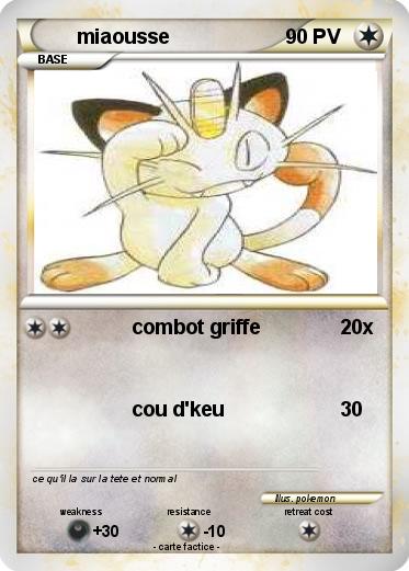 Pokemon miaousse