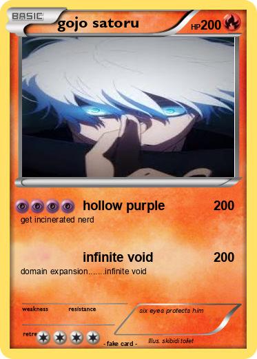 Pokemon gojo satoru
