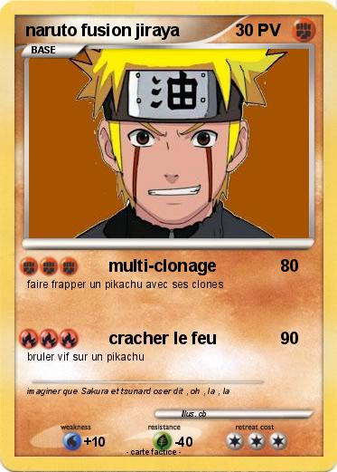 Pokemon naruto fusion jiraya
