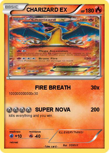 Pokemon CHARIZARD EX