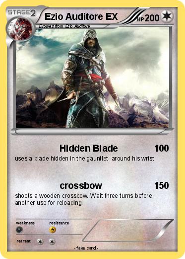 Pokemon Ezio Auditore EX