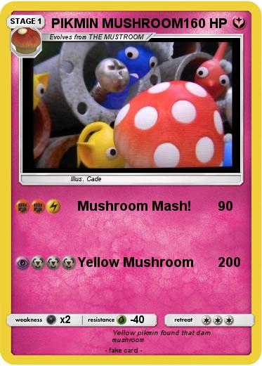 Pokemon PIKMIN MUSHROOM