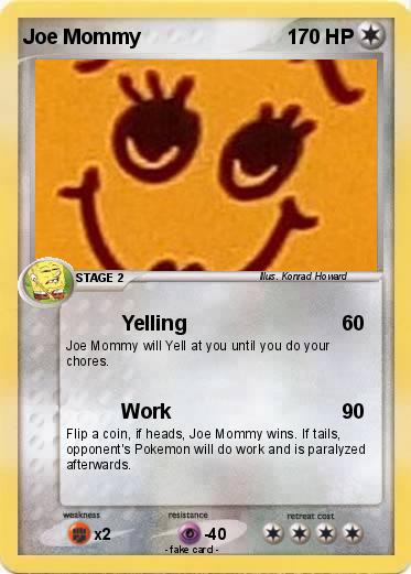 Pokemon Joe Mommy