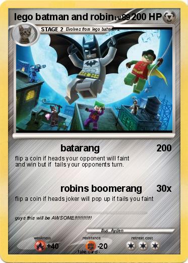 Pokemon lego batman and robin